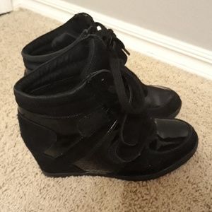 Wanted brand black high heals